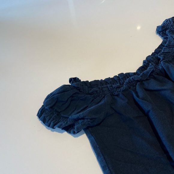 VERO MODA navy blue summer top - Picture 2 of 3